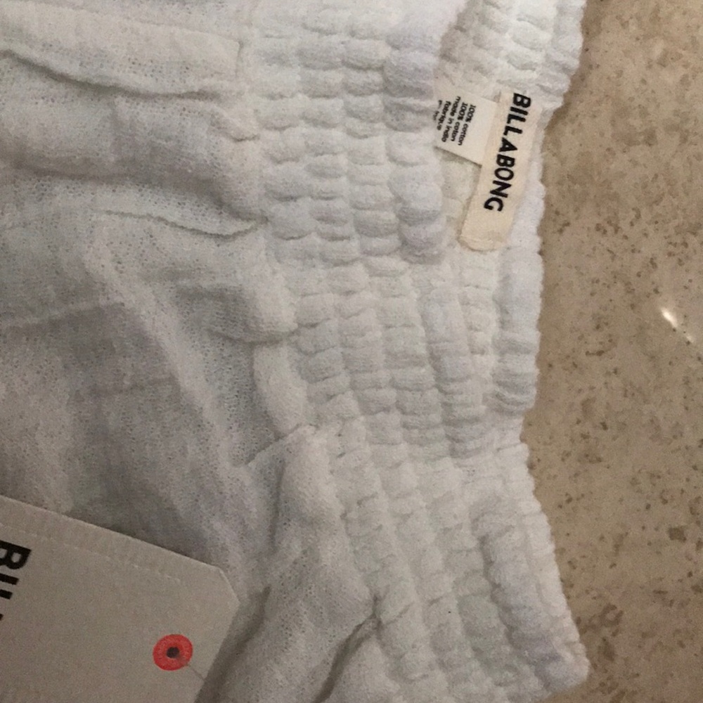 Billabong white beach cotton shorts - Picture 5 of 5